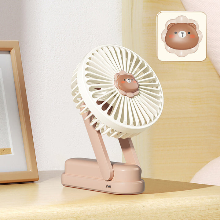 Women's Portable Mini Fan with Creative Designs Stornfield
