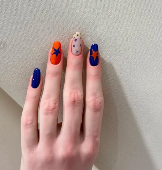 Artistic Heart Pattern Nail Art Extensions Stornfield