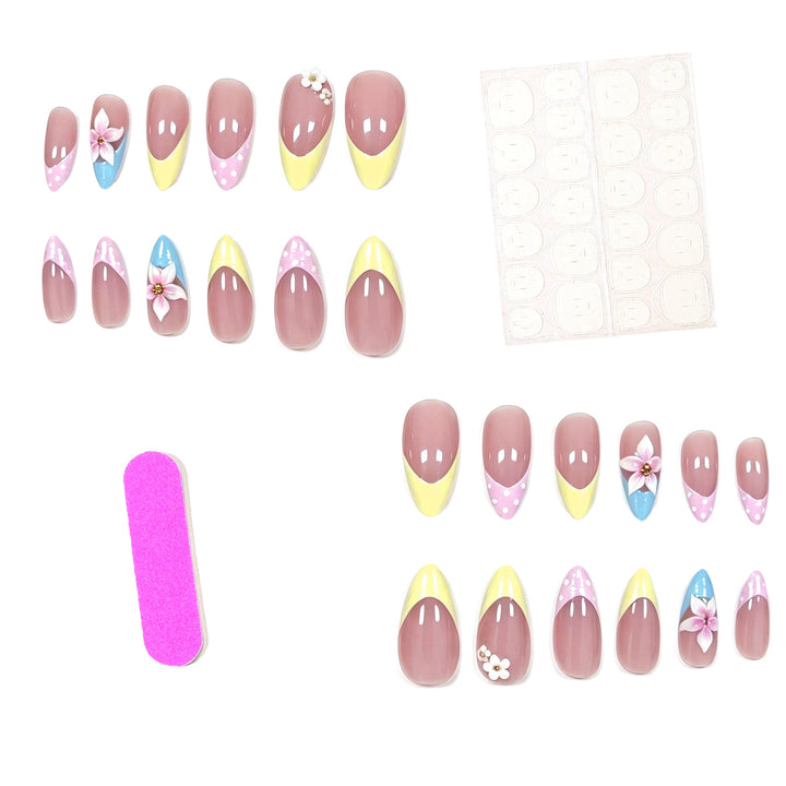 Floral Art Acrylic Nail Enhancements Stornfield 1789915666