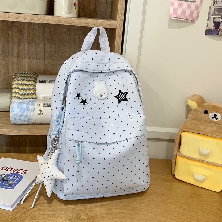 Playful Bunny and Star-Themed Backpack Stornfield