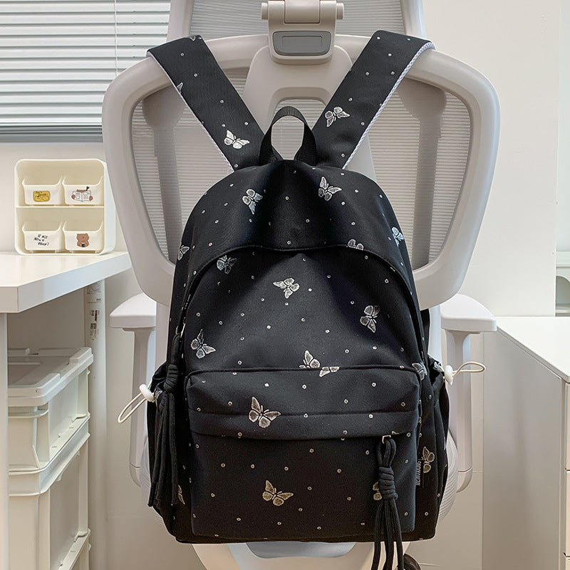 Butterfly-Themed Casual Backpack Stornfield