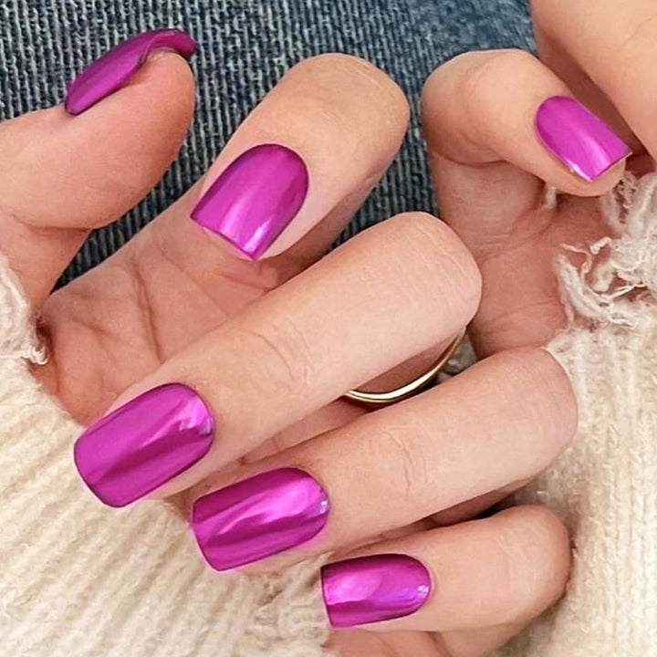 Luxury Metallic Nail Wraps Stornfield