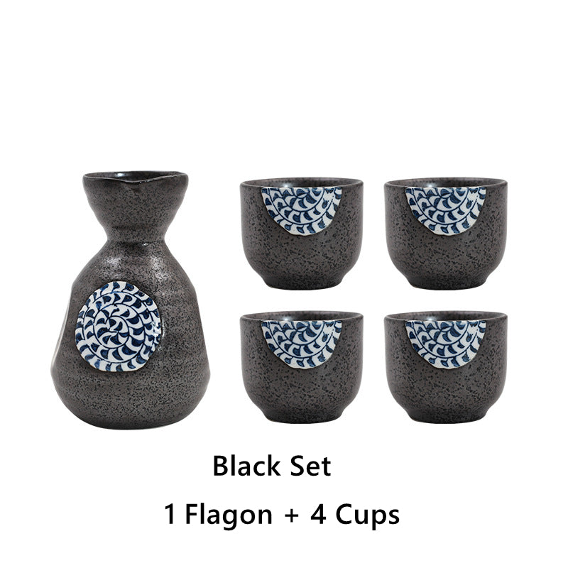Japanese Sakura Handcrafted Ceramic Sake Sets | Stornfield