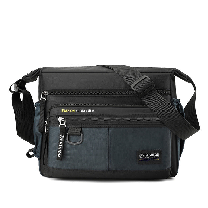 Multi-Pocket Messenger Bag