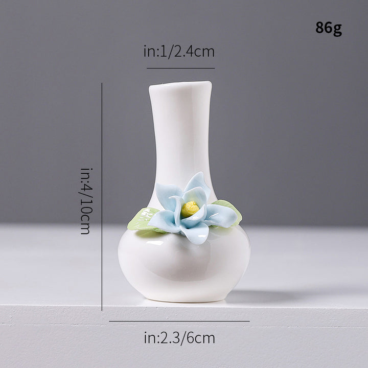 Floral Ceramic Vase