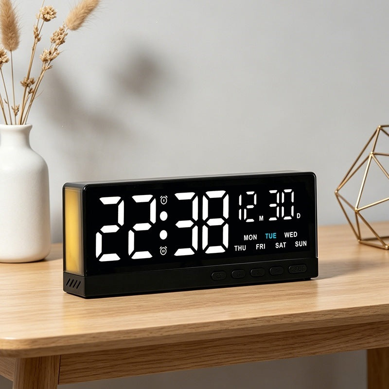 Digital Alarm Clock with Clear LED Display Stornfield