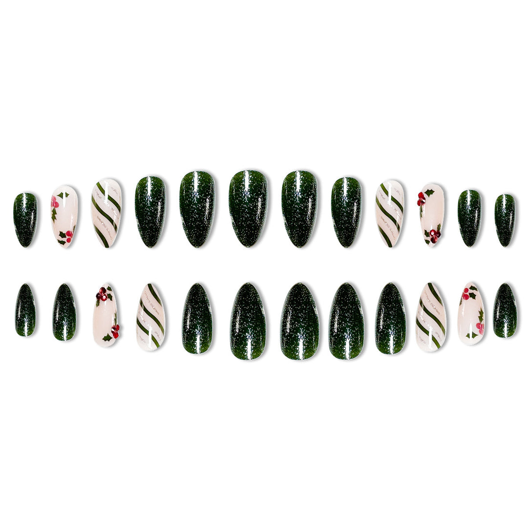 Festive Holiday Nail Art Enhancements Stornfield