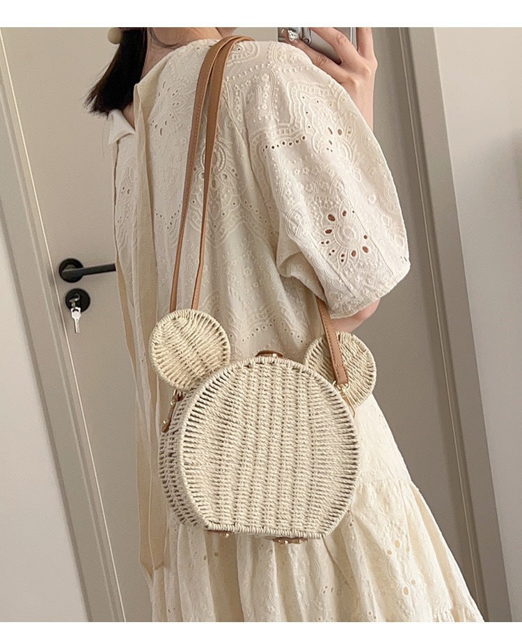 Women's shoulder bag with playful ear design Stornfield
