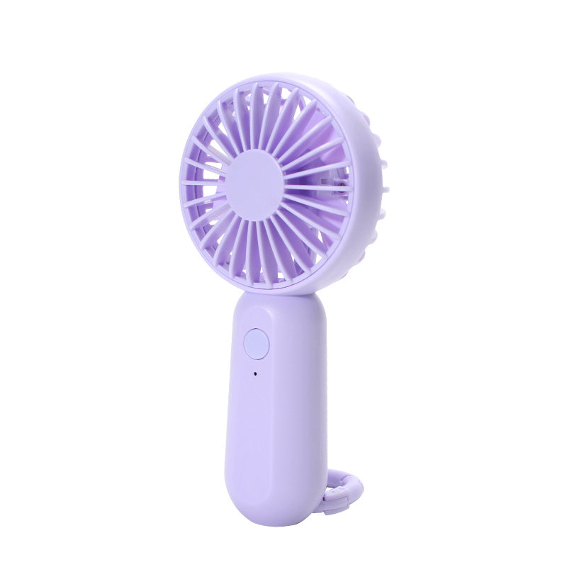 Unisex portable mini hand fan with USB charging and carrying strap Stornfield