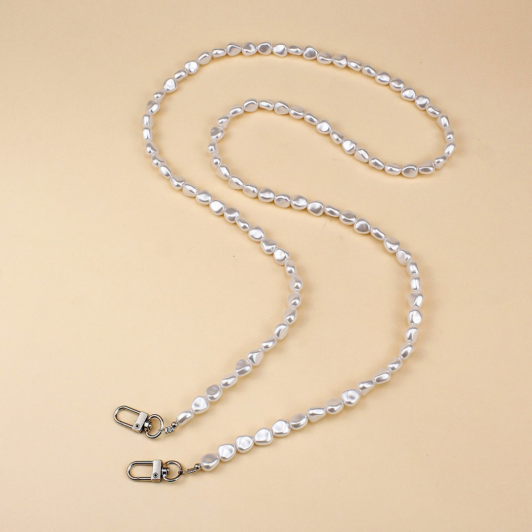 Elegant Pearl and Silver Necklace Stornfield