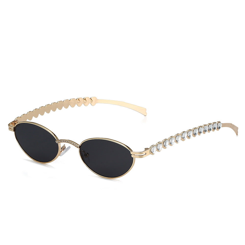 Statement Cat-Eye Optical Glasses with Crystal Accents Stornfield