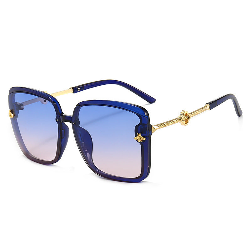Luxe Oversized Square Frame Sunglasses Stornfield
