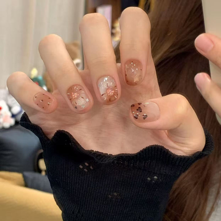 Artistic Press-On Nail Extensions