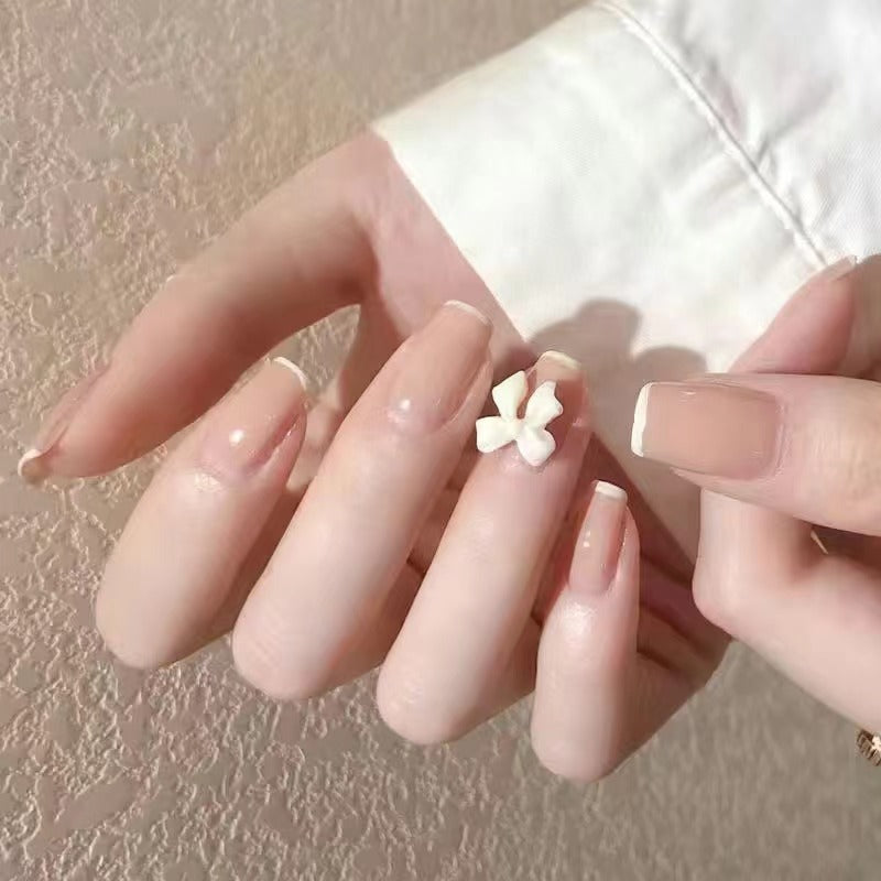 Elegant artificial nails with floral accents Stornfield