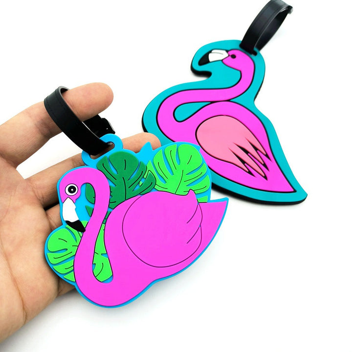 Fun Flamingo-Shaped Luggage Tag Stornfield