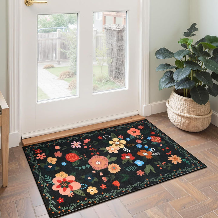 Botanical Print Indoor Area Mat
