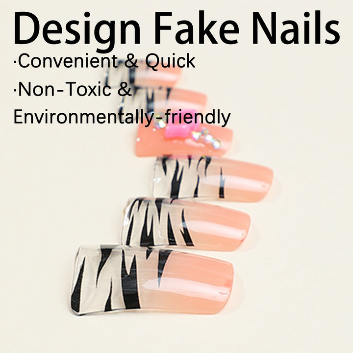 Creative nail set with stylish patterns Stornfield