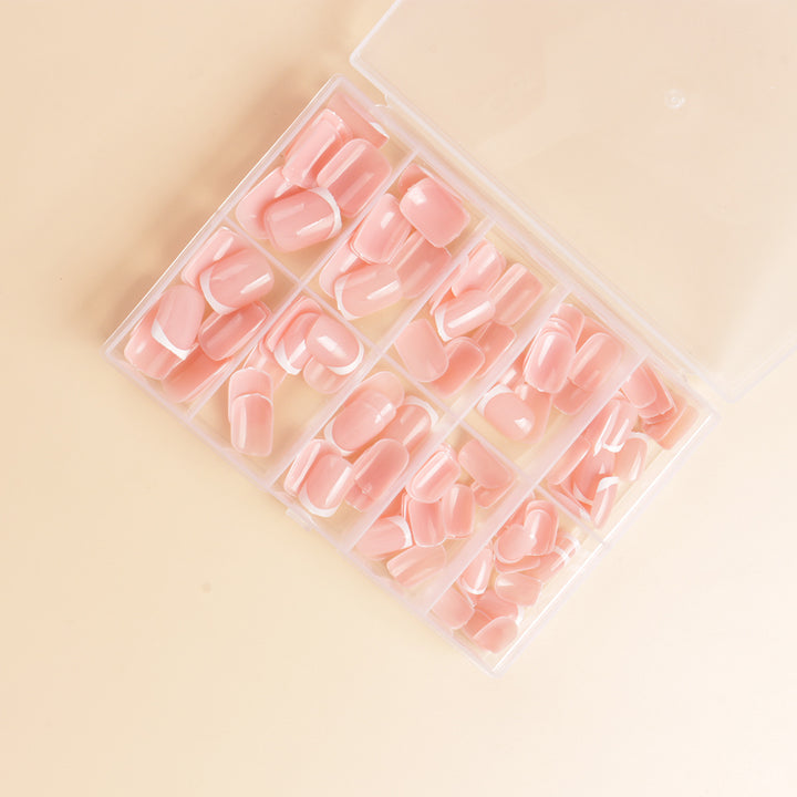 French Tip Press-On Nail Set Stornfield