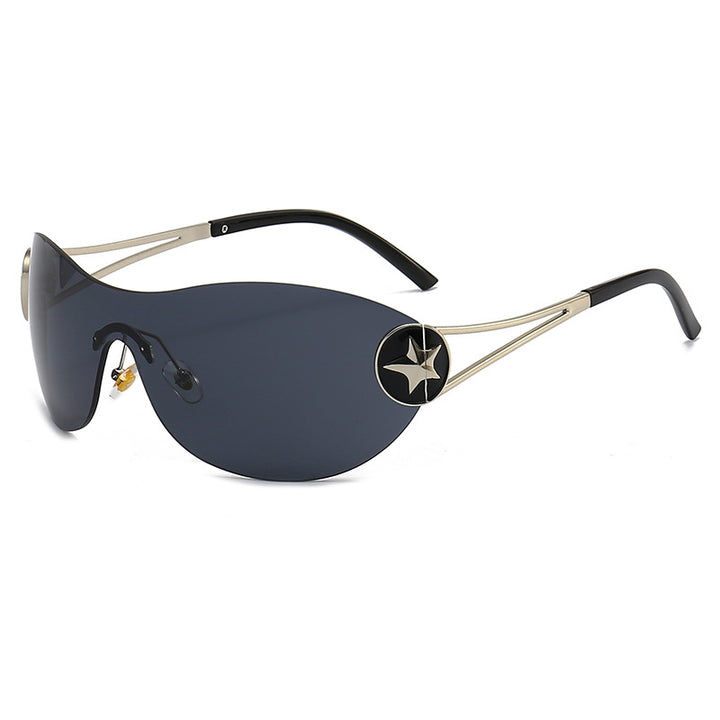 Women's fashionable sunglasses with transparent design and stylish accents Stornfield