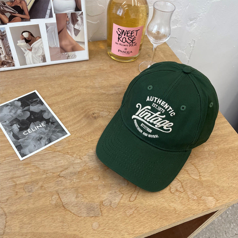 Men's Vintage-Inspired Cotton Baseball Cap Stornfield