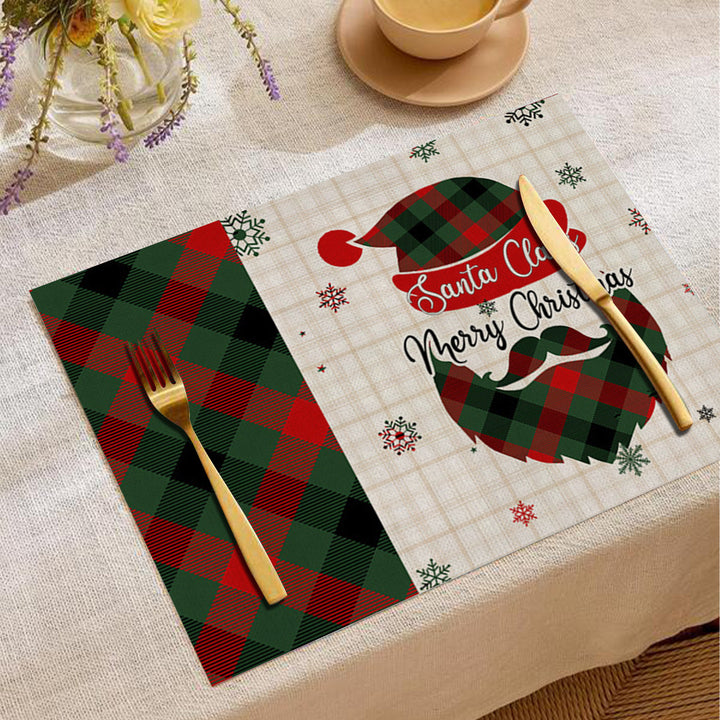 Festive Holiday-Themed Table Placemat