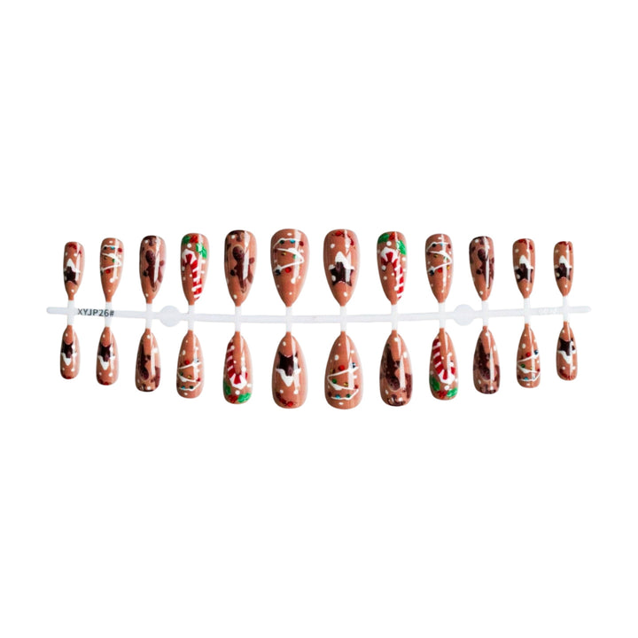 Festive Gingerbread Nail Art Kit  1790958181