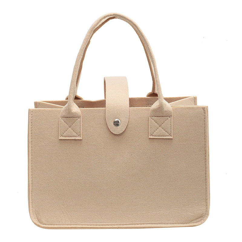 Eco-Friendly Felt Tote Bag