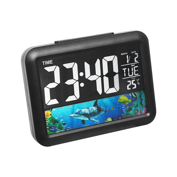 Digital alarm clock with underwater motif Stornfield