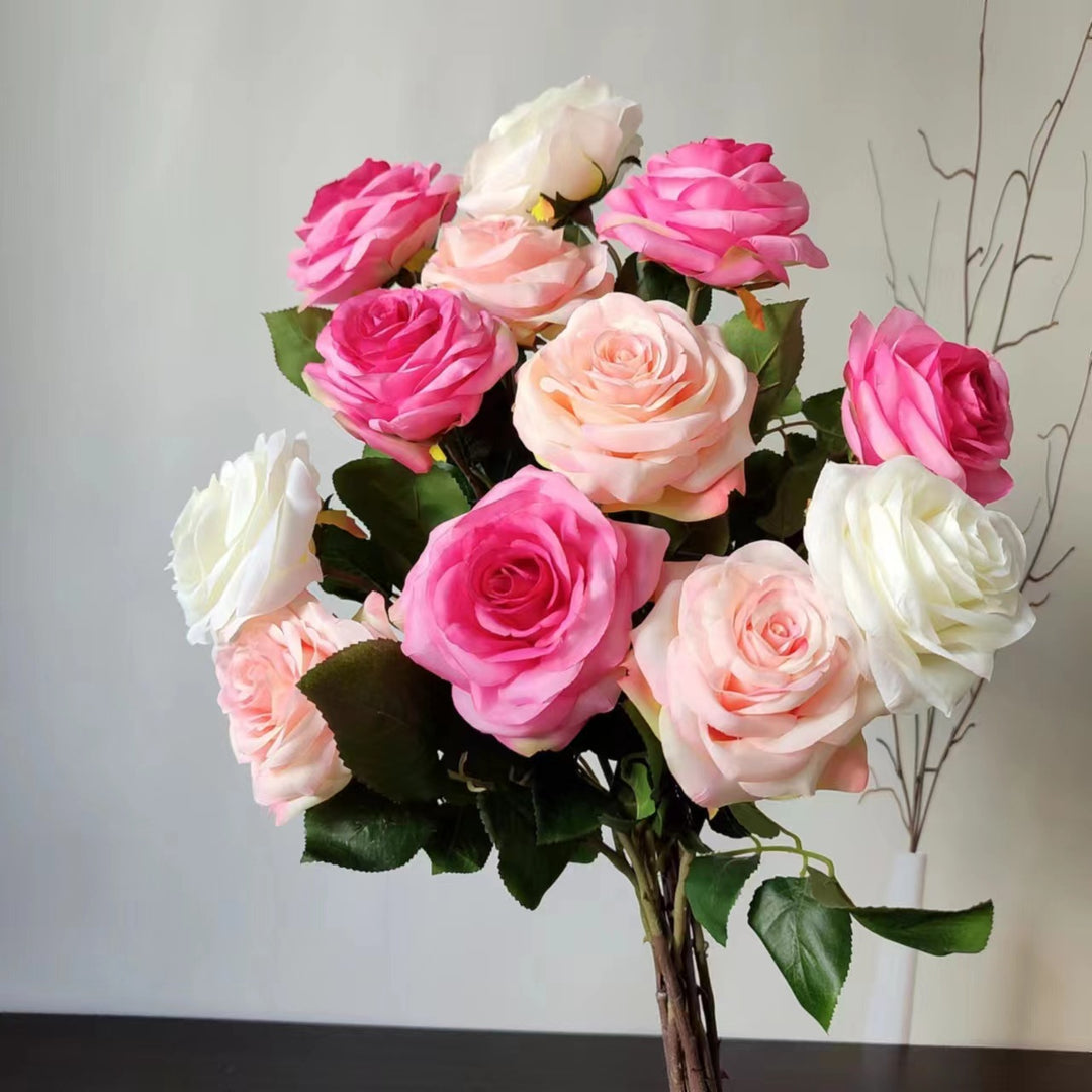 Elegant Artificial Rose Stem