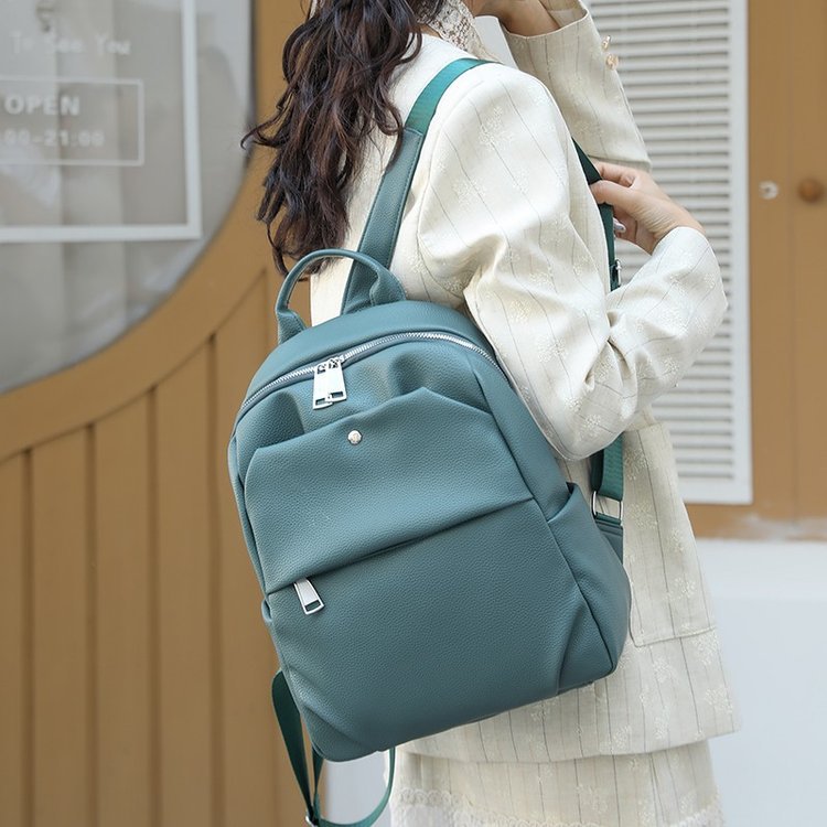 Premium Leather Laptop Backpack Stornfield