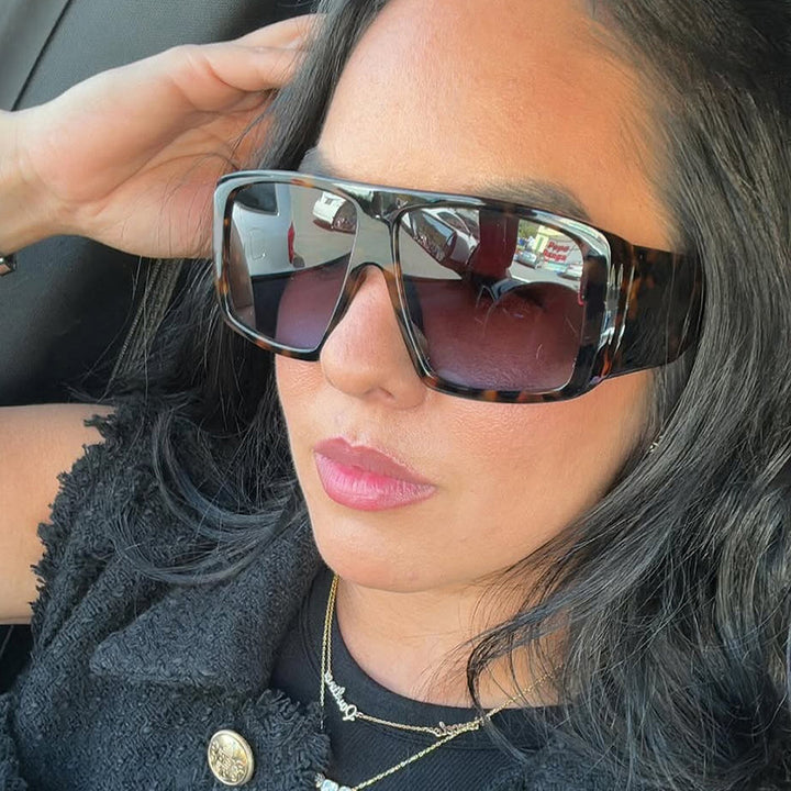Women's fashionable rectangular glasses Stornfield