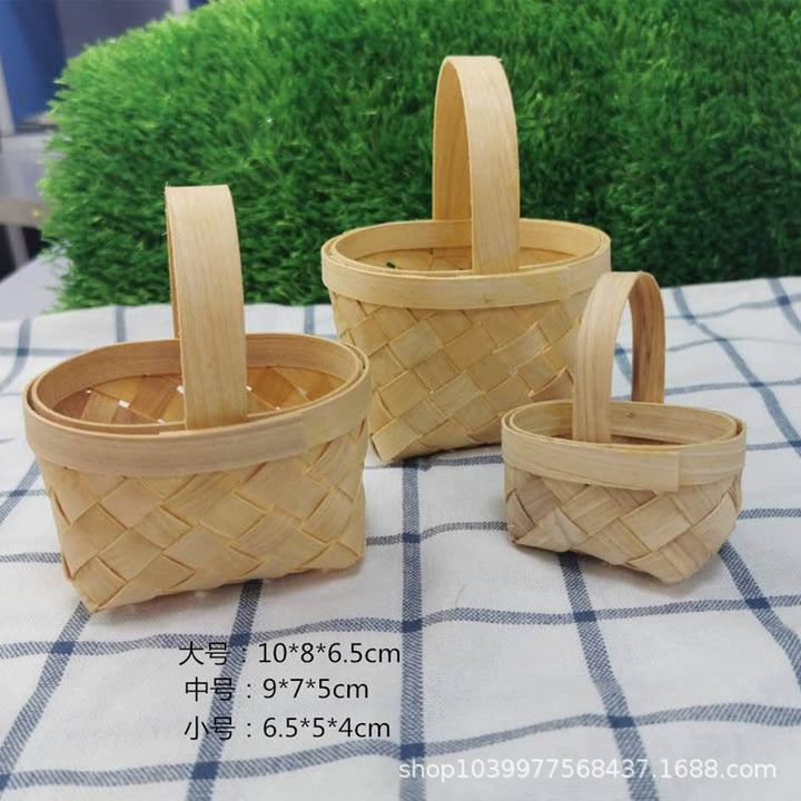 Decorative Mini Woven Gift Basket Stornfield