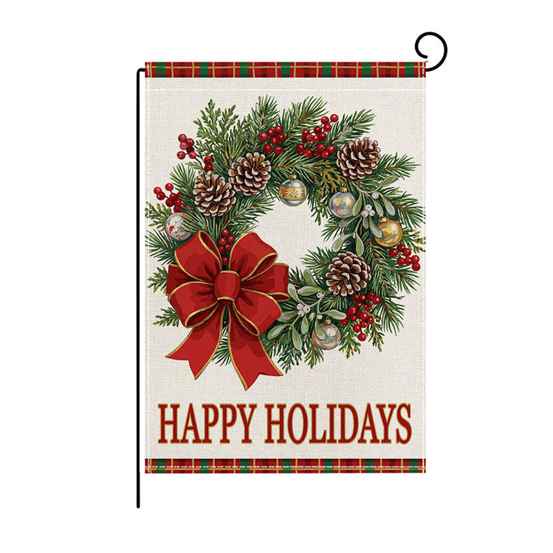 Holiday Decorative Garden Flag