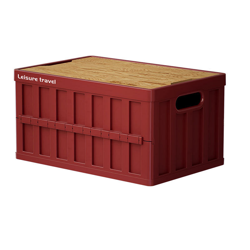 Unisex practical storage box with wooden lid Stornfield