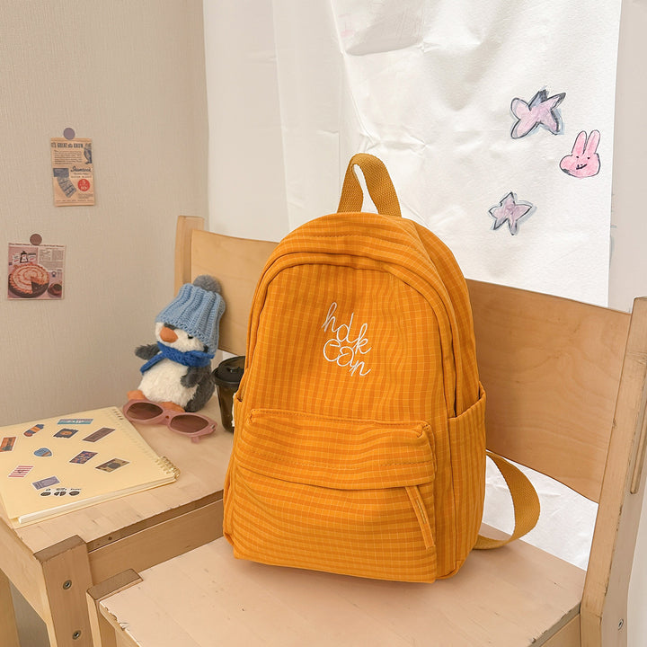 Casual Checked Patterned Backpack Stornfield