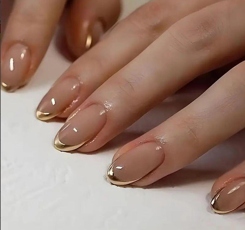 Elegant French Tip Nail Enhancements Stornfield 1789915301