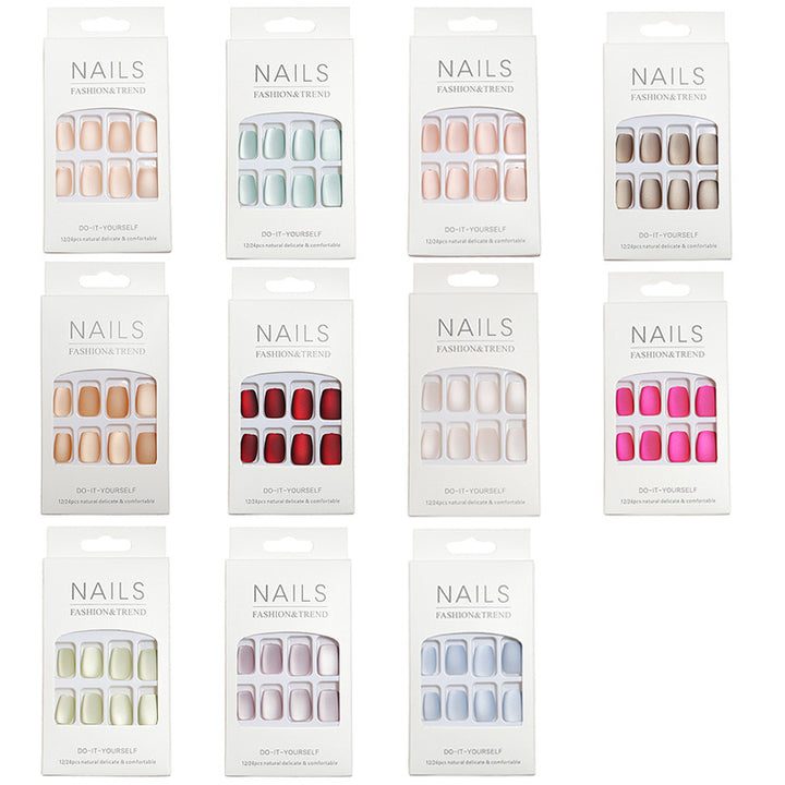 DIY Natural Finish Press-On Nail Tips Stornfield