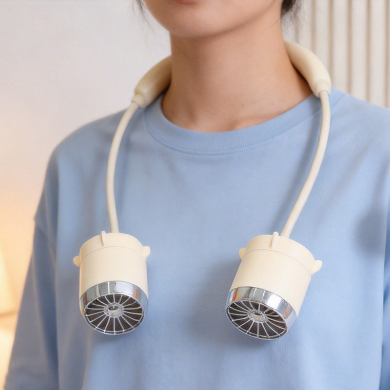 Ladies Portable Neck Fan with Flexible Use Stornfield