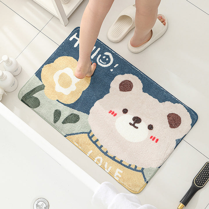 Children's Decorative Bath Mat Stornfield