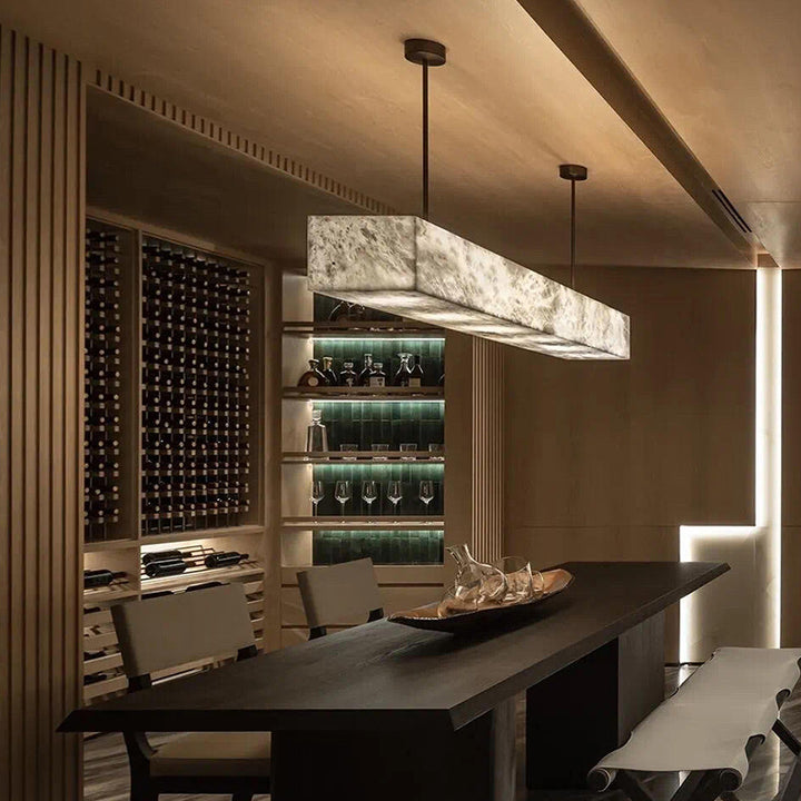 Elegant Marble Pendant Light