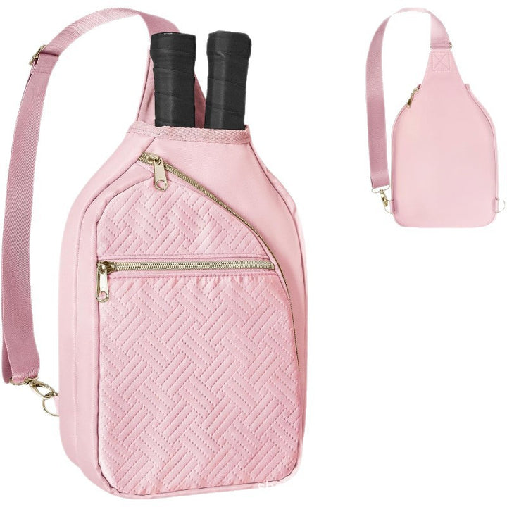 Sporty shoulder bag for tennis rackets with practical compartments Stornfield