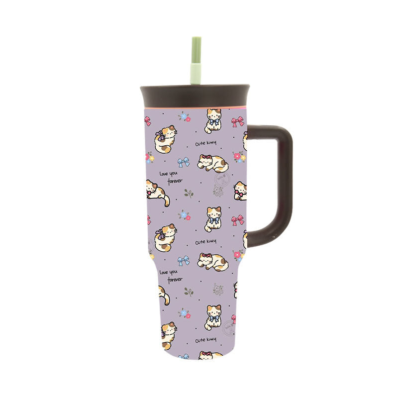 Women's Stylish Drink Cup with Practical Straw Stornfield