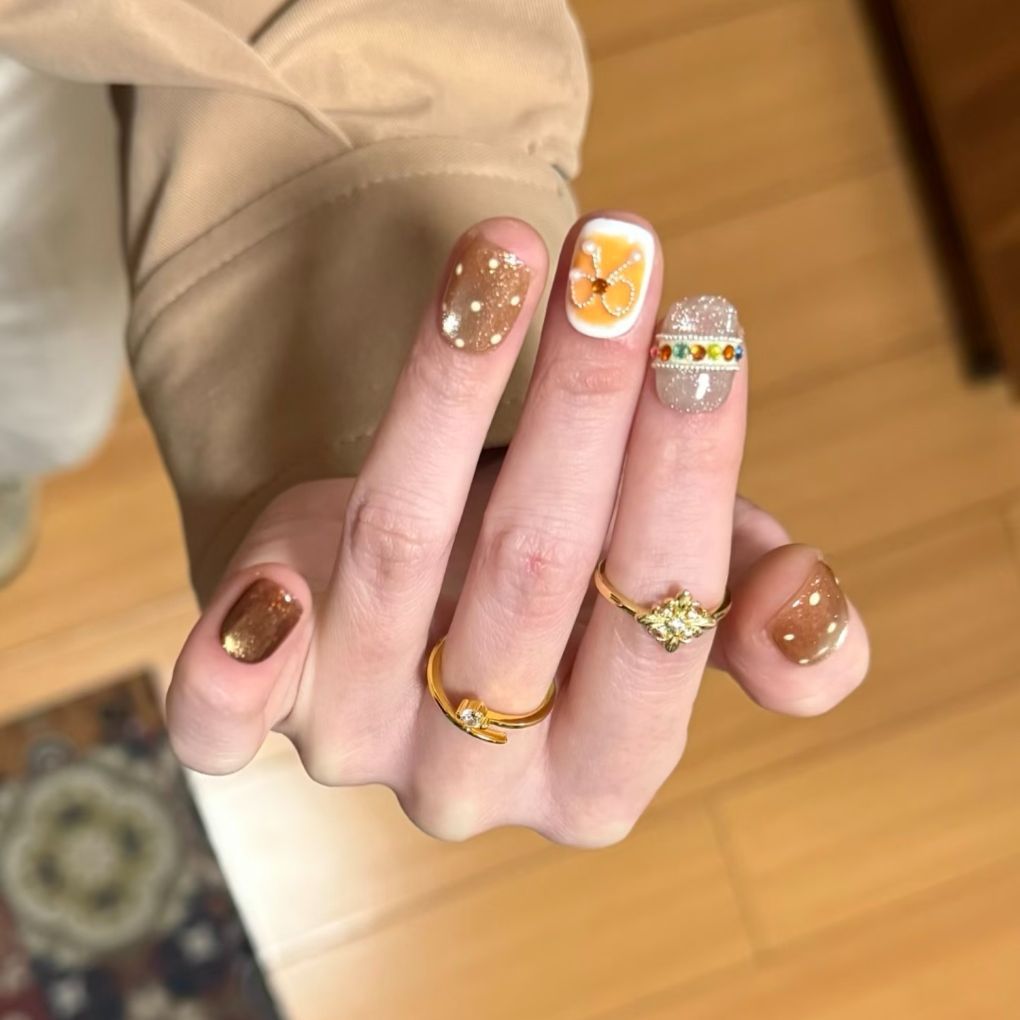 Decorative Nail Art Design