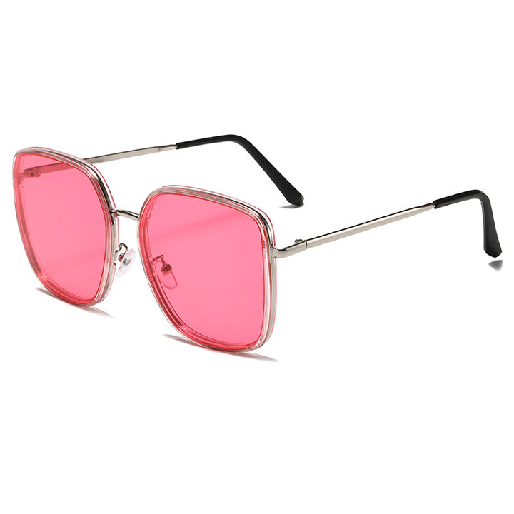 Ladies square sunglasses with luxurious metal frame and UV protection Stornfield