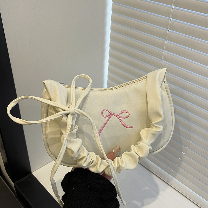WoElegant Bow-Embellished Crossbody Bag Stornfield