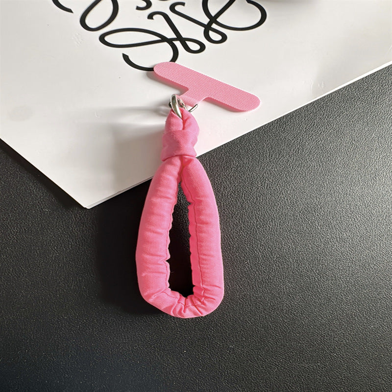 Decorative Soft Fabric Keychain Holder Stornfield