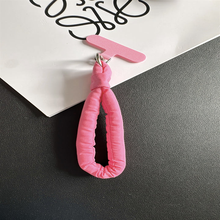 Decorative Soft Fabric Keychain Holder Stornfield