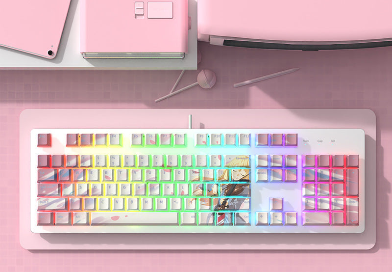 Artistic Themed Mechanical Keyboard Stornfield