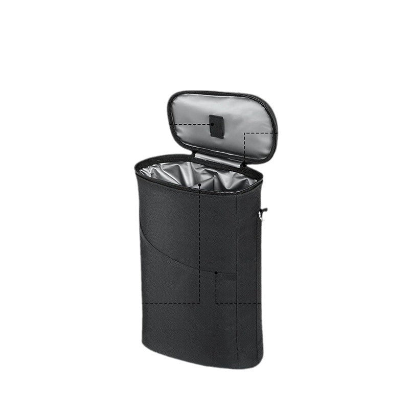 Insulated cooler bag with practical carrying handle and organizer compartments Stornfield
