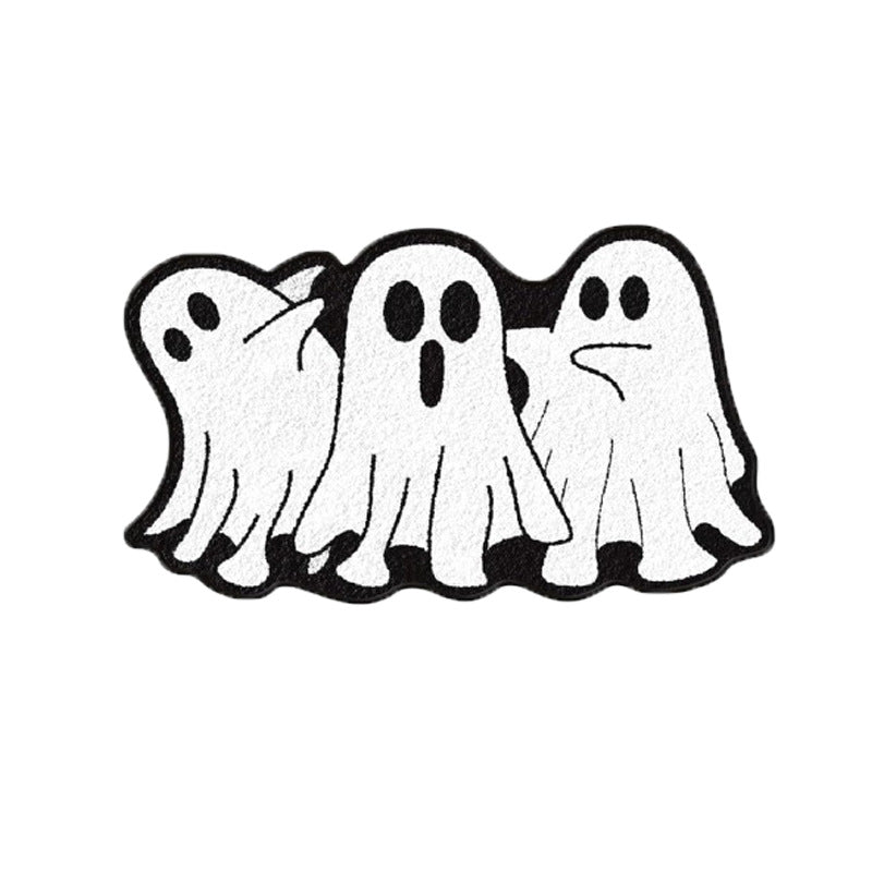 Halloween-Themed Ghost Bath Mat Stornfield